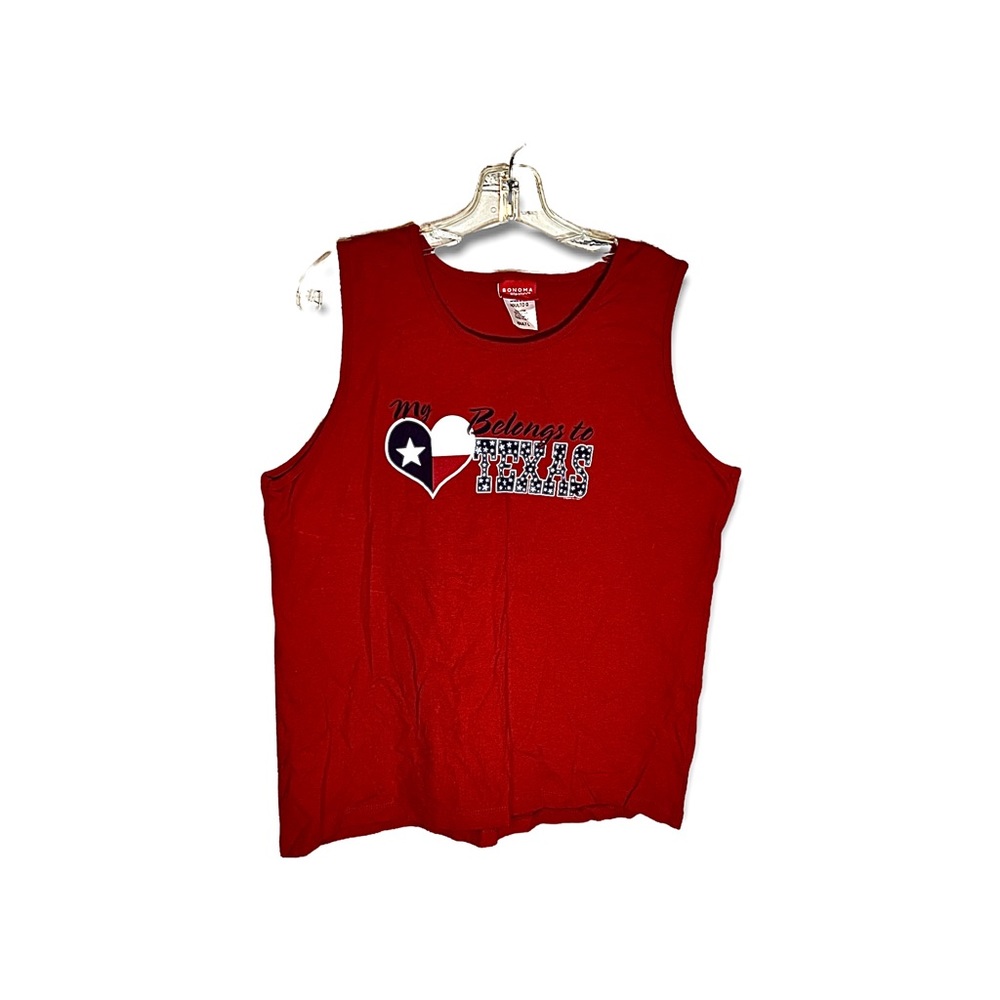 Vintage Sonoma brand Texas tank top size large